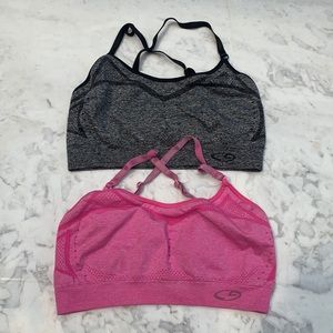 Sports Bras Bundle, Pink and Black